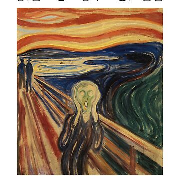Aperçu de l'œuvre Le Cri - Edvard Munch - Affiche d'exposition de studiofrivolo