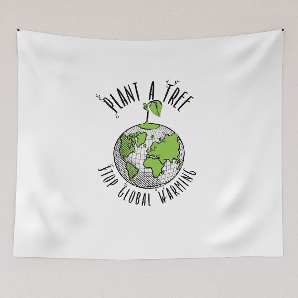 Item preview, stop global warming plant a tree designed and sold by Drahmed.