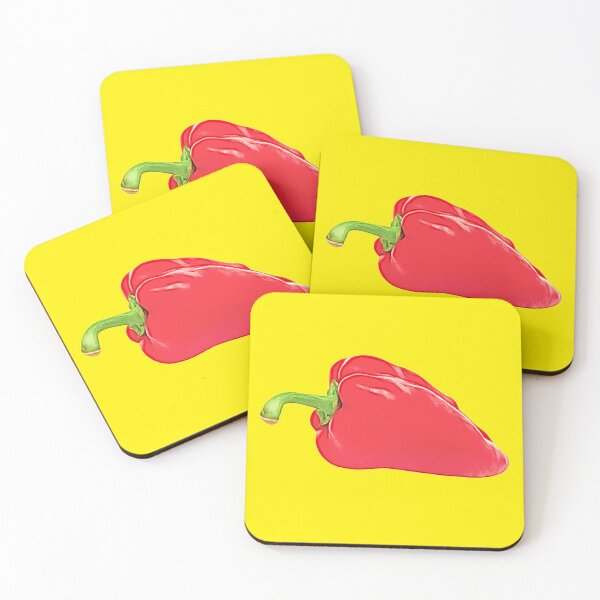 Item preview, Red ripe sweet pepper taken closeup isolated on white. designed and sold by IaroslavB.