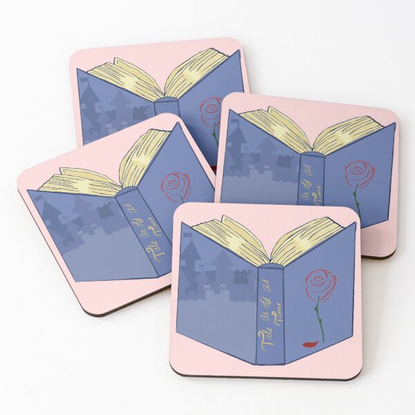 Item preview, Tale as old as time in pink  designed and sold by SarahShakerArts.