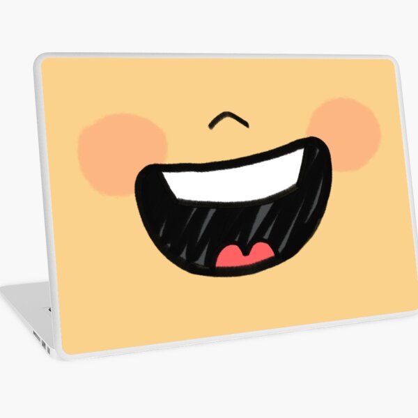 Big Smile Mask Laptop Skin