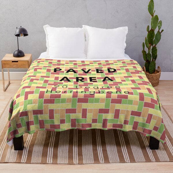 Item preview, Paved area , colourful design . 90 Degree Herringbone designed and sold by viktoriqger.