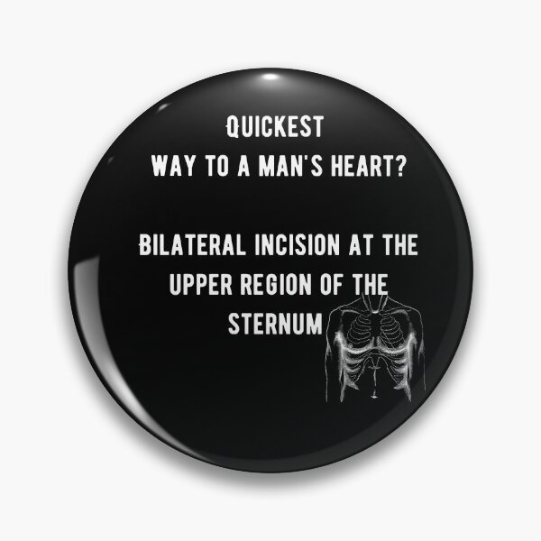 Item preview, Quickest way to a man's heart?  designed and sold by TheWhiteRhyno.