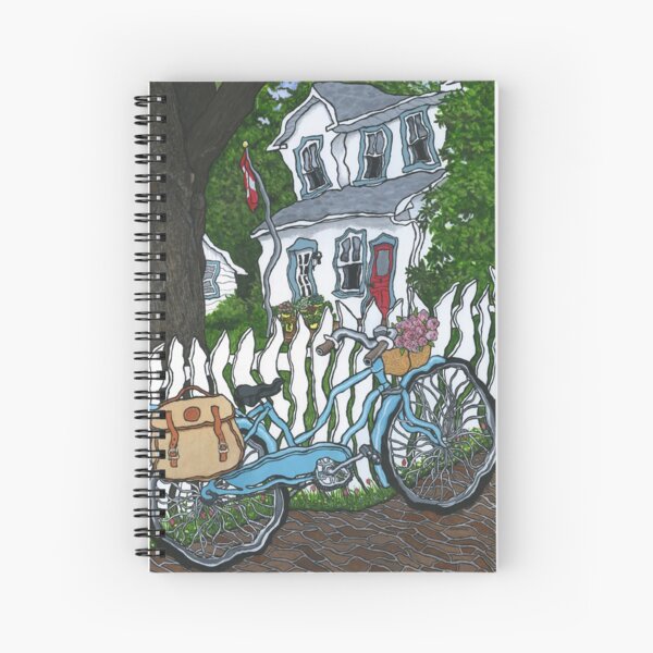 Thornhill Bicycle Spiral Notebook