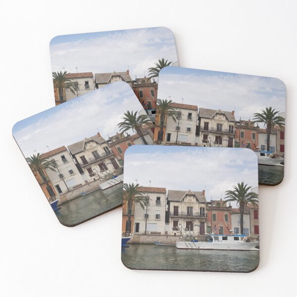 Item preview, From his door to his boat (Panorama le Grau-du-Roi France) designed and sold by NatureNature.
