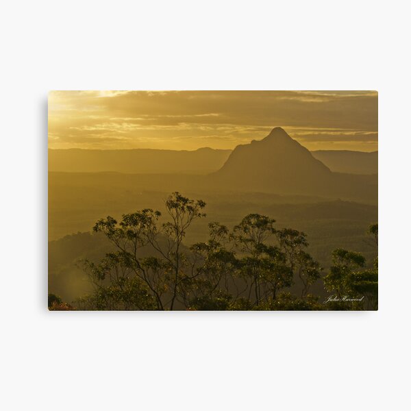 Beerwah, Glass House Mountains, Queensland Canvas Print