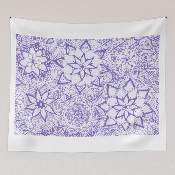 Item preview, Light Purple Mandala Improvisation designed and sold by MarisaGoncalves.