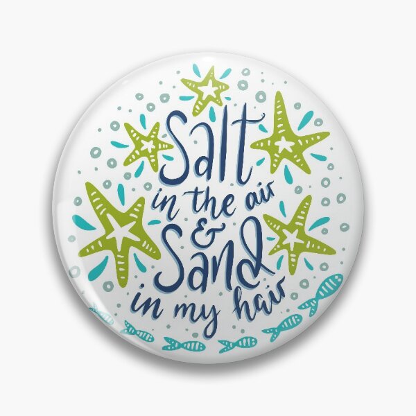 Item preview, Salt In The Air & Sand In My Hair designed and sold by Vintage-Artwork.
