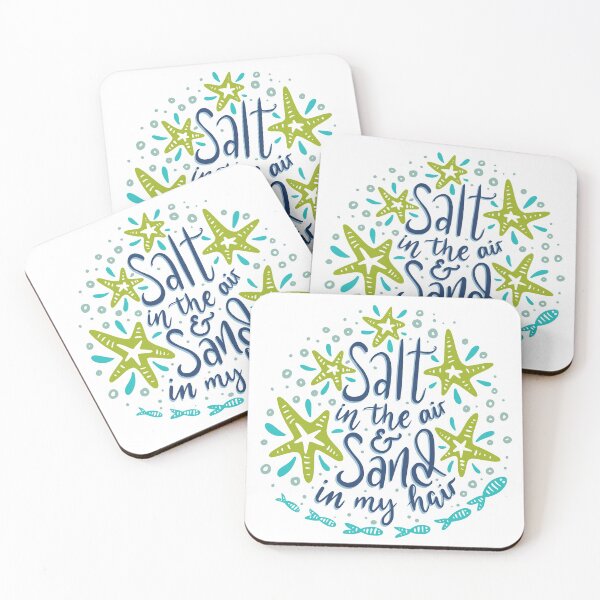 Item preview, Salt In The Air & Sand In My Hair designed and sold by Vintage-Artwork.