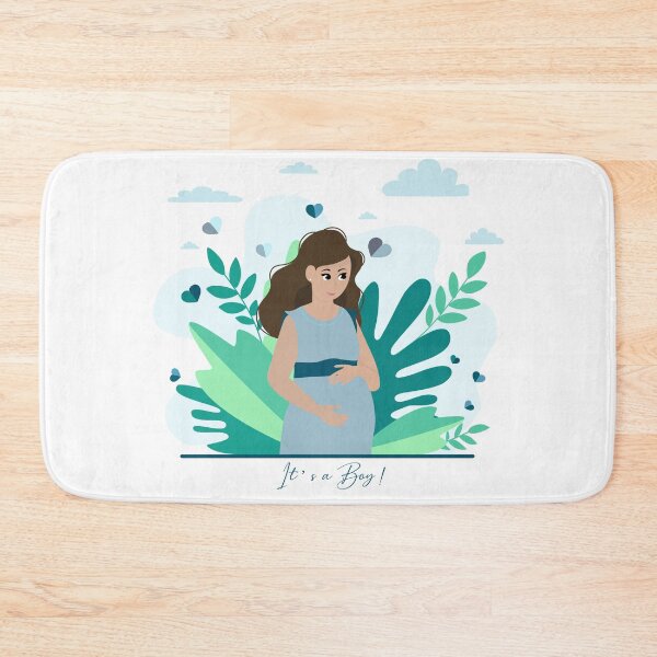 Item preview, it's a boy! Pregnancy announcement illustration designed and sold by Arch4Design.