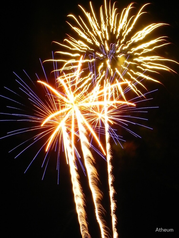 Thumbnail 4 of 4, iPhone Case, Fireworks Exploding designed and sold by Atheum.