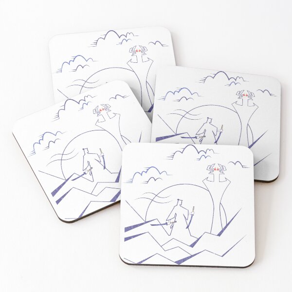 Item preview, Samurai Jack & Aku designed and sold by Wissam911.