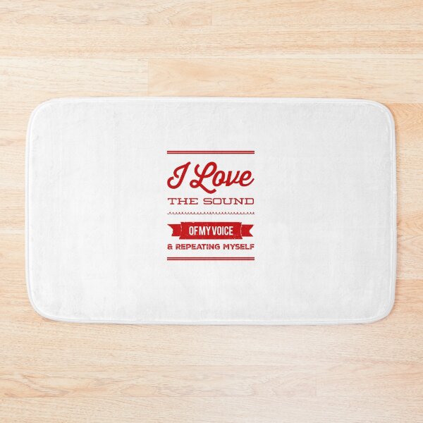 Item preview, I Love The Sound Of My Voice & Repeating Myself designed and sold by OfferHeat.