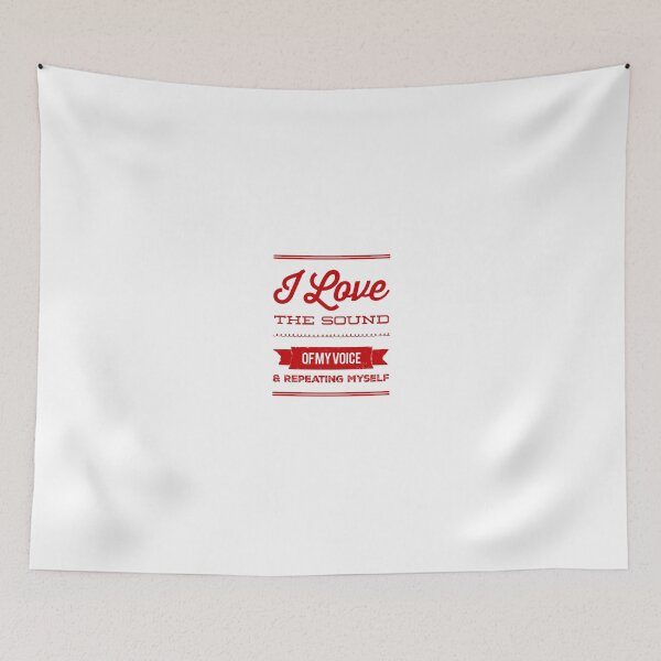 Item preview, I Love The Sound Of My Voice & Repeating Myself designed and sold by OfferHeat.