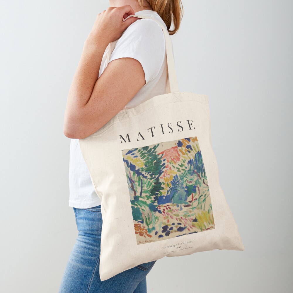 Henri Matisse - Landscape At Collioure - Exhibition Poster Tote Bag