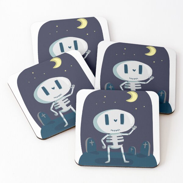 Item preview, Cool Skeleton in a graveyard designed and sold by PassKoms.