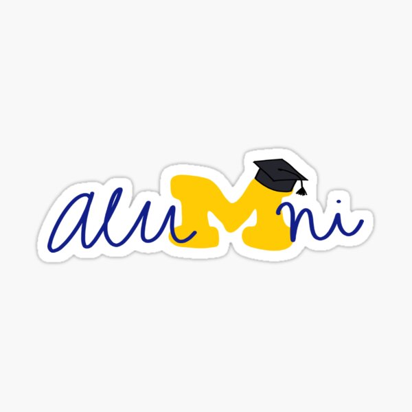 umich alumni Sticker