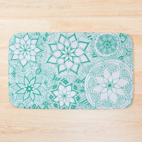 Item preview, Mint Green Mandala Improvisation designed and sold by MarisaGoncalves.