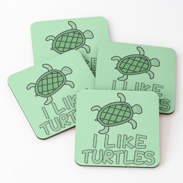 Item preview, I Like Turtles designed and sold by Epic Love Designs.