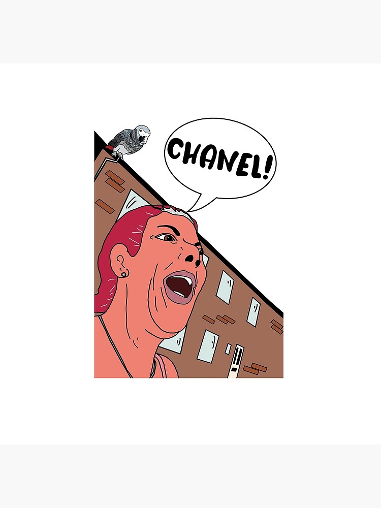 Chanel Viral Parrot Meme Design  Tote Bag for Sale by Charlotte