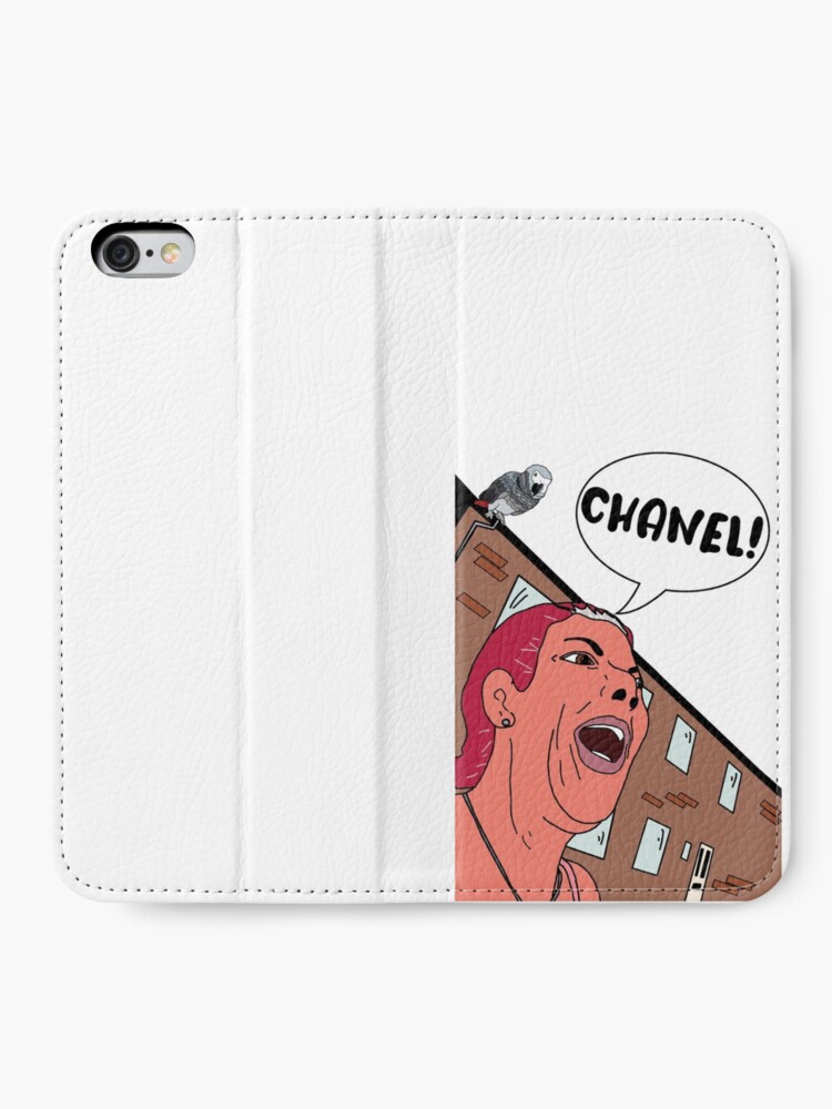 Chanel Viral Parrot Meme Design  iPhone Wallet for Sale by