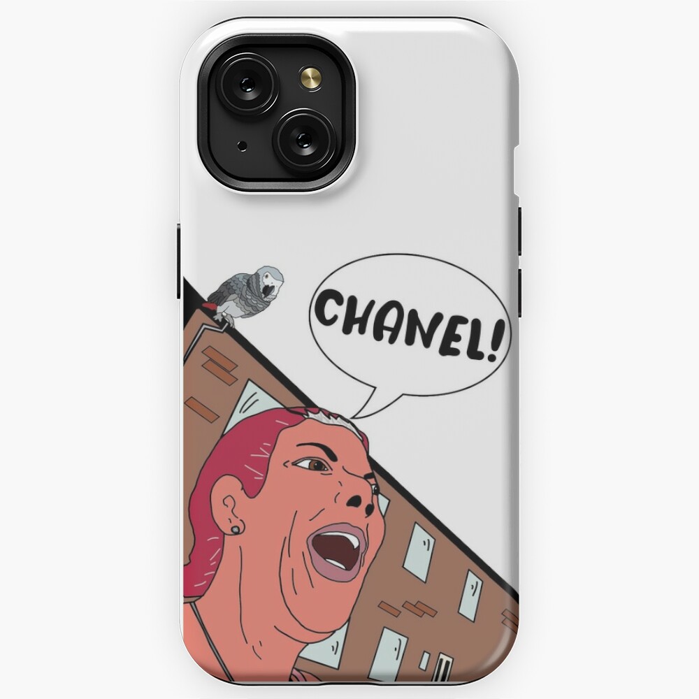 Chanel Viral Parrot Meme Design  iPhone Case for Sale by Charlotte Thomas