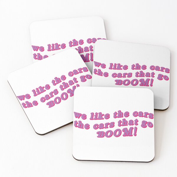 Item preview, we like the cars, the cars that go boom! || tiktok designed and sold by logan-fairchild.