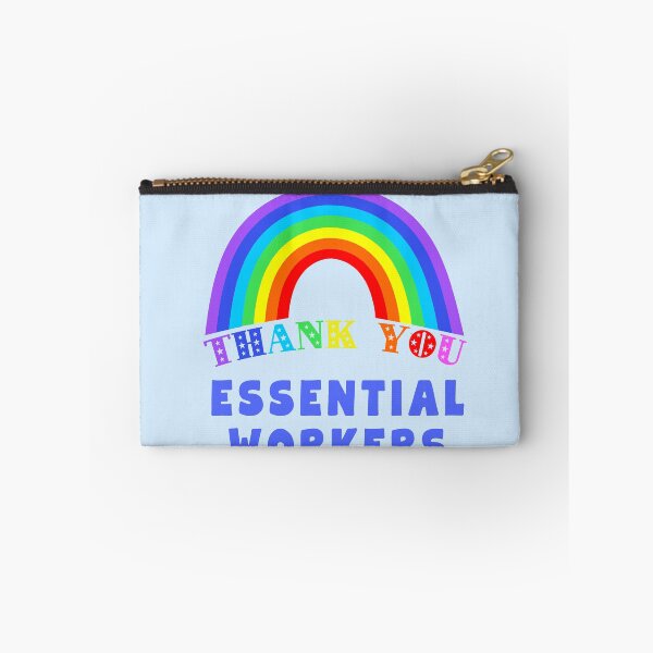 Item preview, Rainbow Thank You Essential Workers designed and sold by LoveAndDefiance.