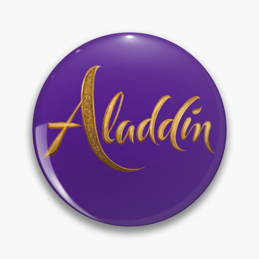 Aladdin the Broadway Musical - Logo Metal Water Bottle - Aladdin