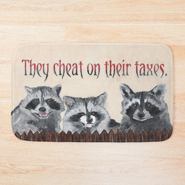 Item preview, Raccoons Doing Crim designed and sold by a-purplerose.