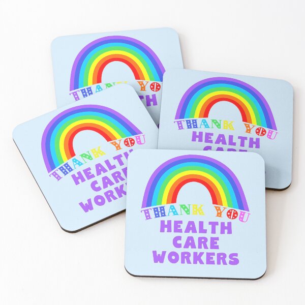 Item preview,  Rainbow Thank You Health Care Workers designed and sold by LoveAndDefiance.