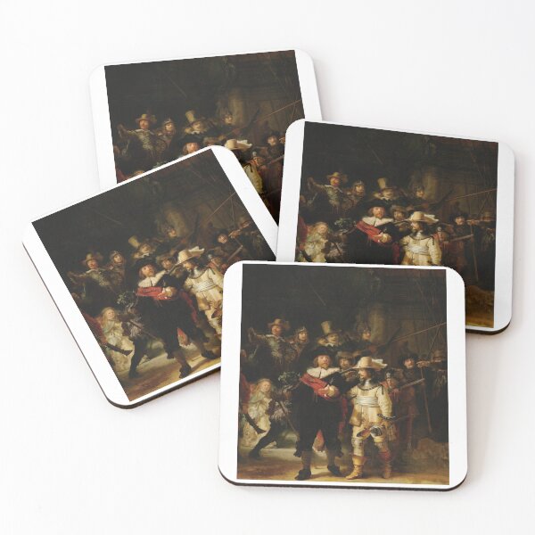 Item preview, The Night Watch - Rembrandt - Exhibition Poster designed and sold by studiofrivolo.