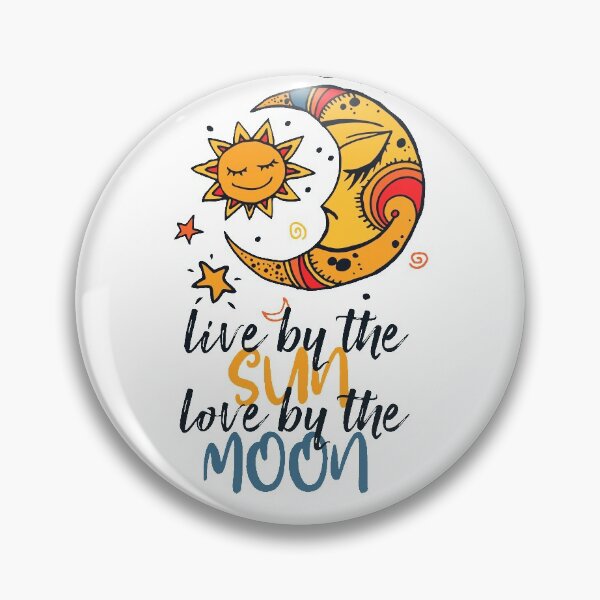 Item preview, Live By The Sun Love By The Moon designed and sold by Vintage-Artwork.