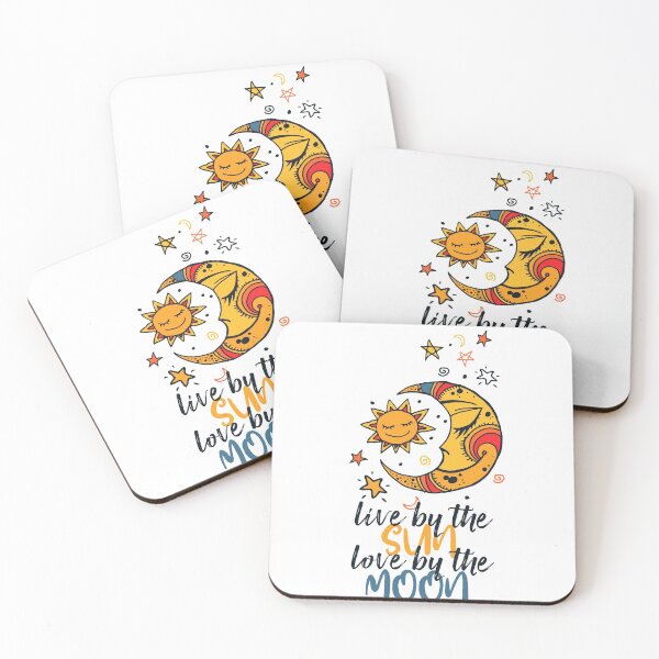 Item preview, Live By The Sun Love By The Moon designed and sold by Vintage-Artwork.
