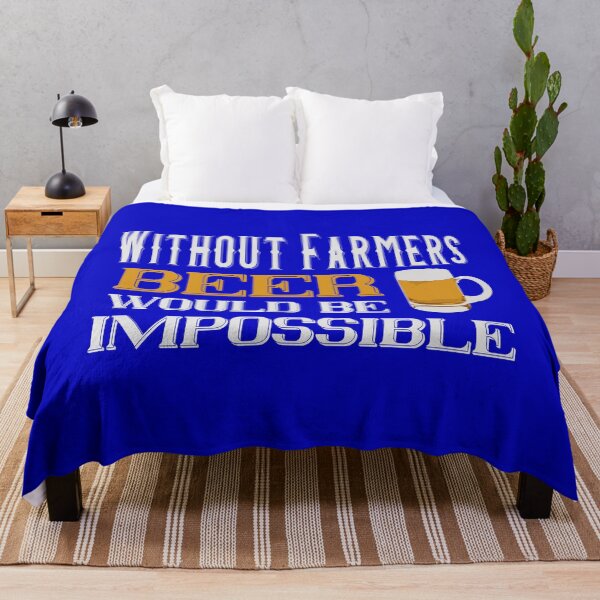 Item preview, Without Farmers-Beer Would Be Impossible designed and sold by tshdesigns.