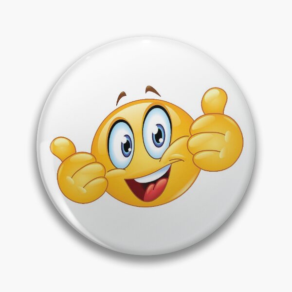 Item preview, THUMBS UP SMILEY FACE 3 designed and sold by HAUNTERSDEPOT.