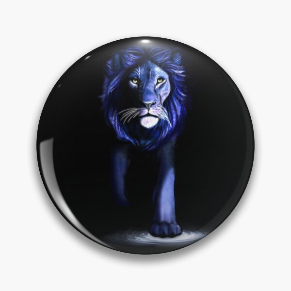 Item preview, Lion of Judah (Electric Blue) designed and sold by IgniteWithin.
