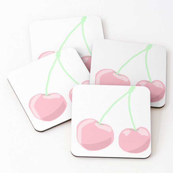 Item preview, light pink cherries designed and sold by allielibby.