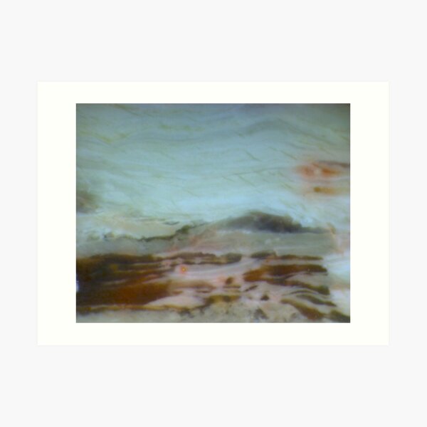 The Soft Land Art Print