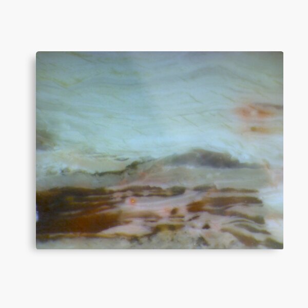 The Soft Land Metal Print