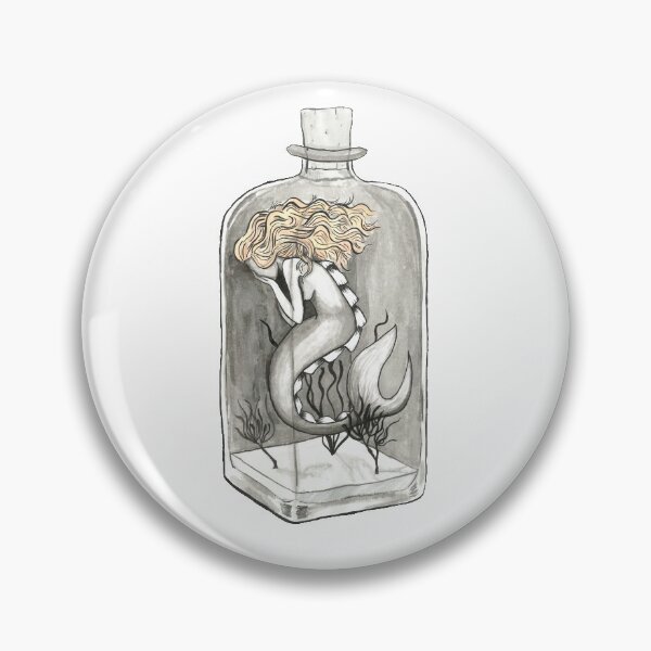 Item preview, Mermaid in bottle designed and sold by Crea-RiBo.
