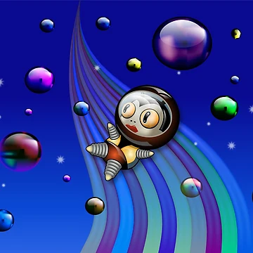 Artwork thumbnail, Adrift in Color by Ruffmouse