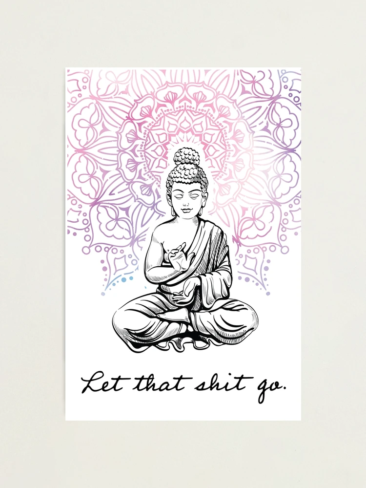 Buddha - Let that shit go - Sac fourre-tout éco - The