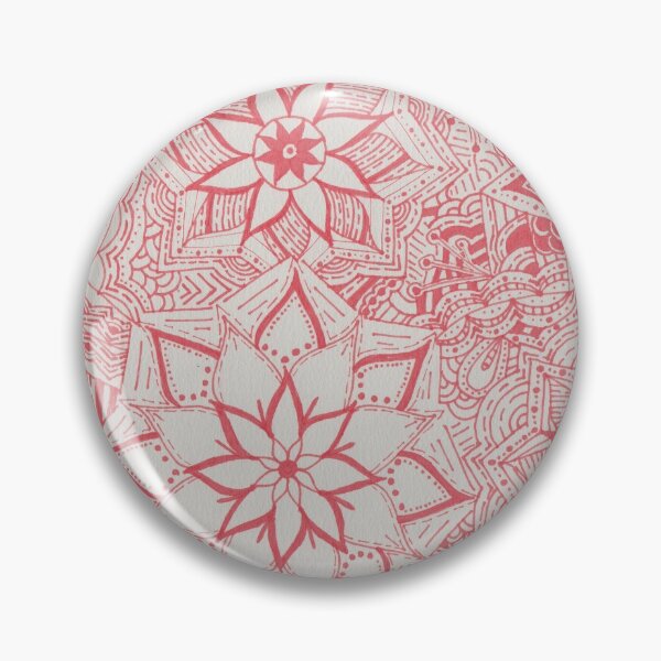 Item preview, Peach Mandala Improvisation designed and sold by MarisaGoncalves.