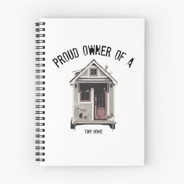 Item preview, Proud Owner of A Tiny Home ~ Black Font T-Shirt designed and sold by iosta.