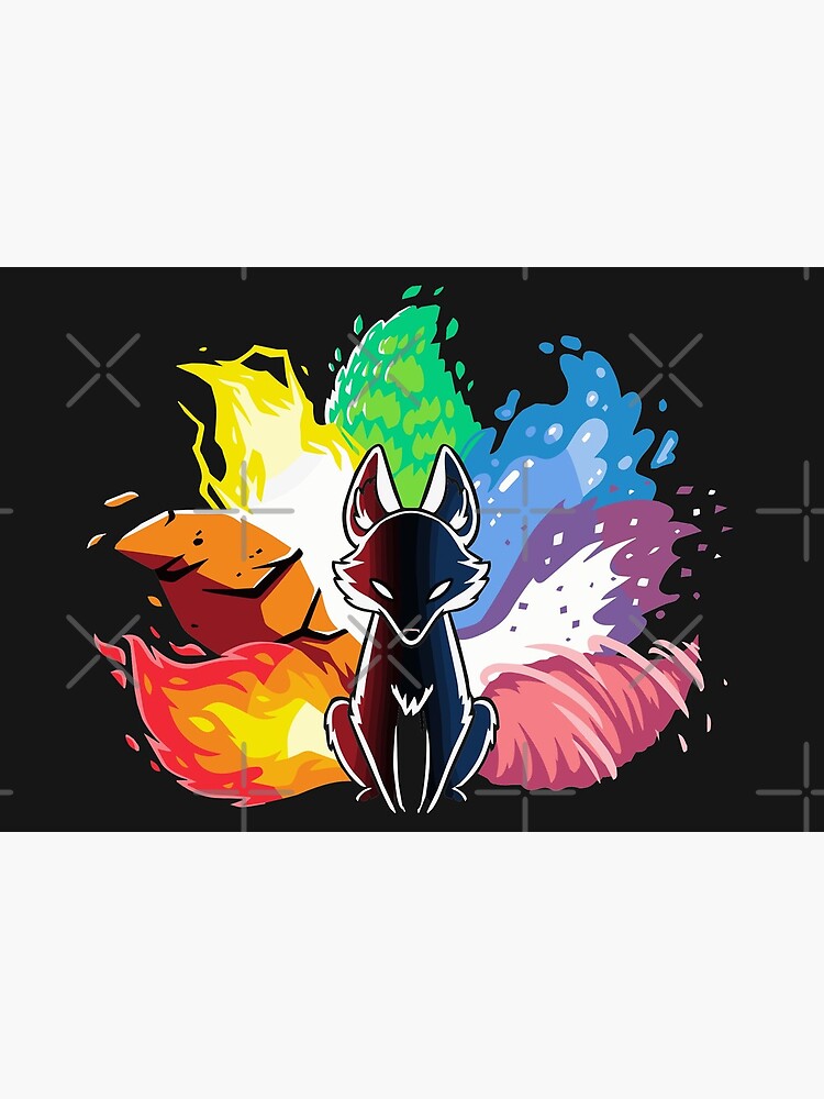 Kitsune Nine Tail fox by animebrands