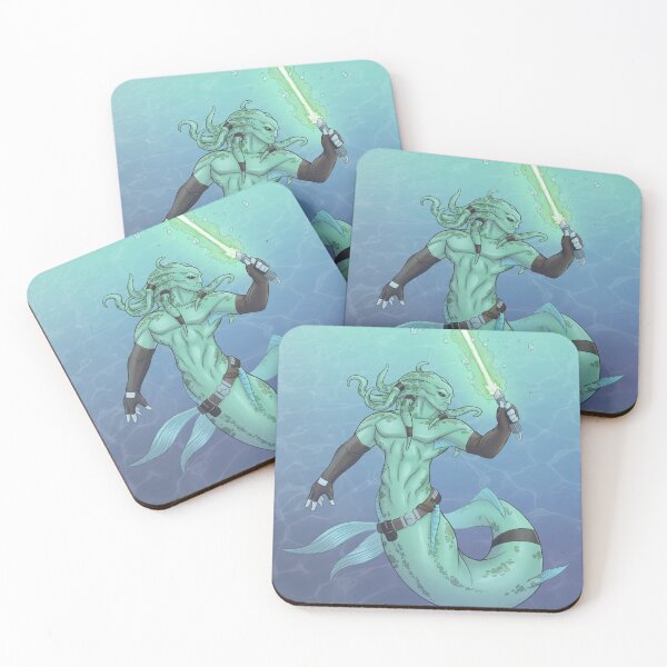 Item preview, Space Battle Merman designed and sold by Powers Art.