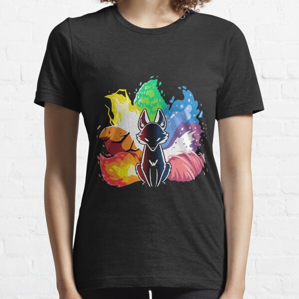 Kitsune Nine Tail fox Essential T-Shirt