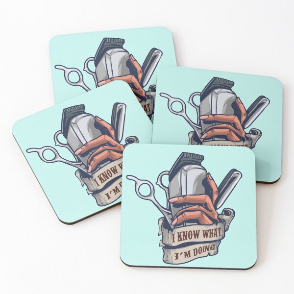 Item preview, I know what I'm Doing Hair Stylist Barber  designed and sold by Nzgiftsandmore.