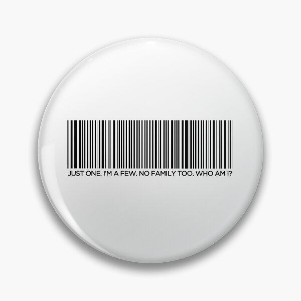 Item preview, WHO AM I? ORPHAN BLACK BARCODE  designed and sold by localfandoms.